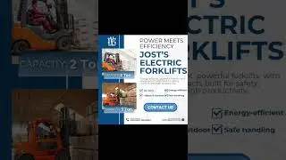 Looking for reliable and high-performance forklifts for your business? #ElectricForklift