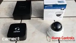 Demo of Home Controls Speco Camera and Camect