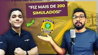 Concurso PRF: Rotina De Estudos RETA FINAL. Notas em SIMULADOS Feat Leone Maltz #CortesLive
