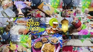 فرش المطبخ بزينة رمضان وتجهيزات وتفريزات رمضان 🌙🕌افرحوا يا بنات يلا وهيصوا رمضان اهو نور فوانيسه