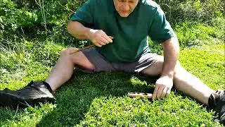Mugwort Hand Drill Notchless Ember - Friction Fire - Bushcraft and Survival