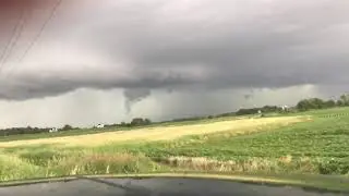 Wall cloud CR 15 and CR 10 Scott County MN from 7-15-2019 at 18:23 hours