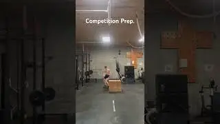 3 Rounds, x10 bench press @135 - x10 box jump overs
