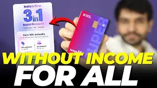 Super.Money Kotak Credit Card Launched | Without Income Proof for ALL