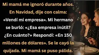 Mi mamá me ignoró por años… hasta que dije cuánto vendí mi empresa.