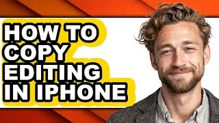 How to Copy Editing in Iphone - Step by Step
