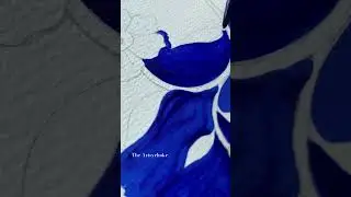 Relaxing art therapy video of Indian floral pattern in gouache