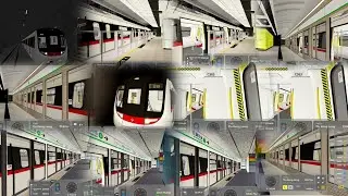 【首次晚間日常九廠出車聖誕禮物廷伸到彩虹首航】觀塘綫 C -Train A363/A364 九龍灣車廠前往上行牛頭角起載往調景嶺 + 調景嶺側綫調頭 + 下行及上行調景嶺來往彩虹 (駕駛展望)