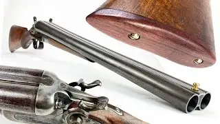 Street Howitzer - Custom, late 1800's, 10 gauge, W Parkhurst coach gun