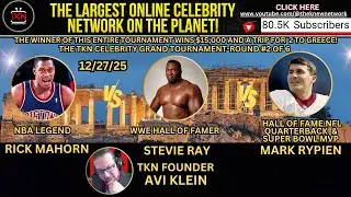 TKN Celebrity Tournament Round 2 Stevie Ray Vs Rick Mahorn Vs Mark Rypien