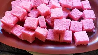 झटपट नारियल टॉफी बनाएं इस क्रिसमस | Quick Coconut Toffee / Cordial / Recipe for Christmas