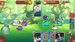 Axie Infinity: Origin Arena | Poison Team (Reptile) Vs Triple Aqua