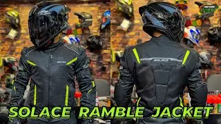 Solace Ramble Riding Jacket I Best Riding Jacket Under 10,000 | Full Detailed Review I Made in India