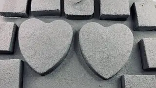 Gym Chalk Gray Reforms Crushing | ASMR Powderpuff 