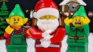 LEGO Christmas Sleigh Fail STOP MOTION LEGO Santa Sleigh Brick Build! | LEGO City | Billy Bricks