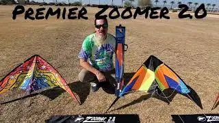 New Premier Kites and Designs Zoomer 2.0 Stunt Kite