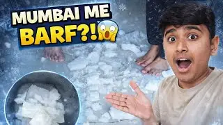 Mumbai Me Barf Gir Gayi?! 😱❄️ Aisa Pehli Baar Dekha | Family Vlog