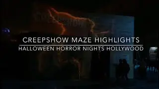 Creepshow Maze Highlights- Halloween Horror Nights Hollywood