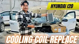 Hyundai i20 cooling coil replace
