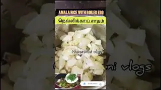 நெல்லிக்காய் சாதம்|Amala rice#food#healthyrecipe#weightlossrecipe#dietfood#lunch#shorts#amala#songs