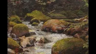 John Joseph Enneking - White Water Stream