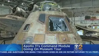 Apollo 11 Command Module Heading Out On Tour