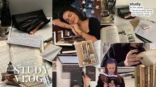 study vlog ☆ | futura caloura de direito, leitura ativa, anotações...