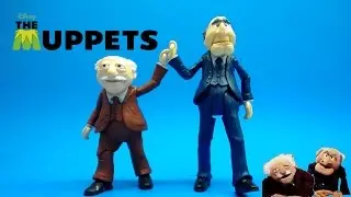 Toy Review Diamond Select Statler and Waldorf Muppets Action Figures w/Bonus Stop Motion