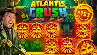 ATLANTIS CRUSH! Huge Super Free Spins Bonus!