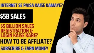 5 billion sales |Affiliate marketing | Earning tricks tech Earnings Money Refer affiliate marketing