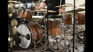 Electro-Voice 635A microphone with a healthy dose of compression on drums