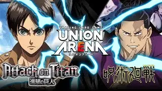 Union Arena TCG - Squad 104 (AOT) Vs Todo Aoi (JJK)