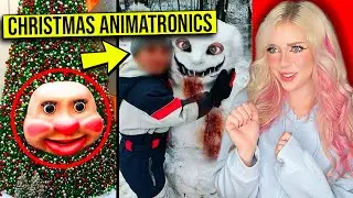 САМЫЕ СТРАШНЫЕ РОЖДЕСТВЕНСКИЕ АНИМАТРОНИКИ, В СУЩЕСТВОВАНИЕ КОТОРЫХ ВЫ НЕ ПОВЕРИТЕ... (*ЖУТКИЕ*)
