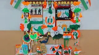 Independence Day bulletin board competition ST.TERESA'S SCHOOL Junior section Bhagalpur 
