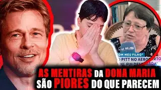 ELA CONTINUA MENTINDO E INVENTANDO MENTIRAS AINDA MAIS PIORES! ANALISANDO O CASO DA DONA MARIA
