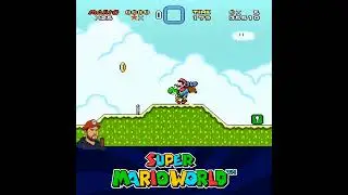Super Mario World (SNES) Life Secret 1 #SuperMarioWorld #SuperNintendo #snes #shorts