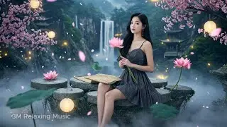 Relaxing music for stress relief🌿| Chinese Music🎵| Guzheng, Bamboo Flute 🎵✨| Beautiful girl|3MMusic