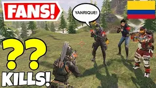 I MATCHED WITH RANDOM FANS FROM COLOMBIA IN CALL OF DUTY MOBILE BATTLE ROYALE!
