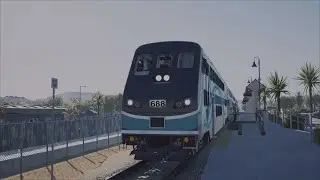Train Sim World 6 PS5 Metrolink Antelope Valley Line Operating Train 224 to Los Angeles Part 1