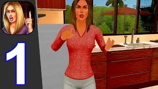 Hello Virtual Mom 3D - Gameplay Walkthrough Part 1 Tutorial Level 1-5 (Android, iOS)
