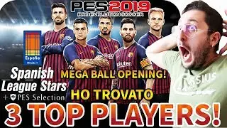 [TRIPLO SCULO GABBO!!!] ALTRI 3 PALLONI NERI!!! MEGA Ball Opening PES 2019