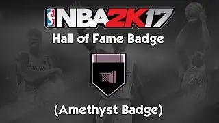NBA 2k17 MyCareer Hall of Fame Badges/Amethyst Badges! (How I think they will work)