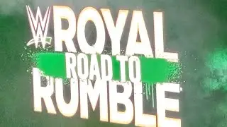 CM Punk entrance WWE road to Royal rumble Glasgow 