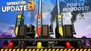 BOOSTING COAL POWER! - SATISFACTORY Update 8 - Let's Play