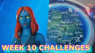 ✅ All Week 10 Challenges Fortnite Season 4 Chapter 2