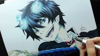 Speed Drawing - Okumura Rin (Ao no Exorcist)