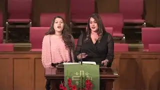 &ldquo;When You Believe&rdquo; Lauren and Faith Nevarez arr. Emma Thorsoe