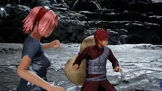 Jump Force gameplay part-6 (Gaara and Sakura vs Jotaro) 4K Ultra HD 60fps