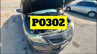 Нестабильный холостой ход / пропуски зажигания на Toyota Camry? РЕШЕНО! (Код P0302 объяснен)