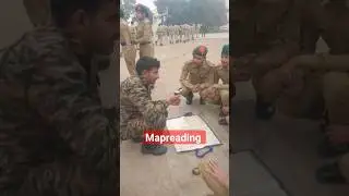 Ncc cadets mapreading test || compass 🇮🇳🇮🇳 #ncc #viral #trending #shortvideo